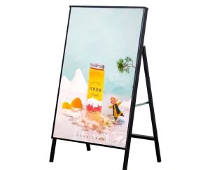 Hộp đèn siêu mỏng chân đứng