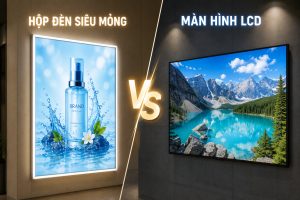 Hộp đèn siêu mỏng hay màn hình LCD